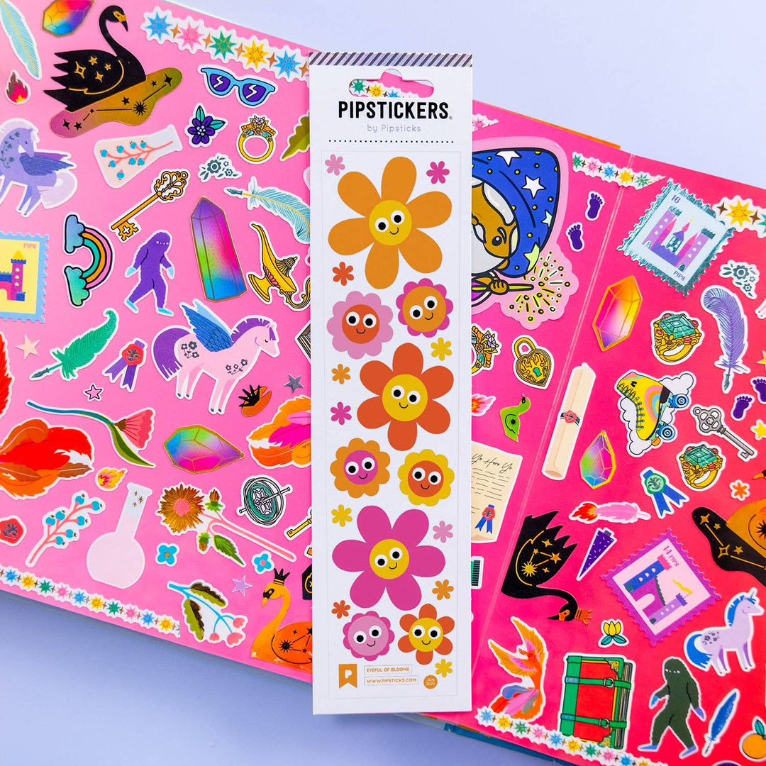 Googly Eyed Eyeful of Blooms Stickers