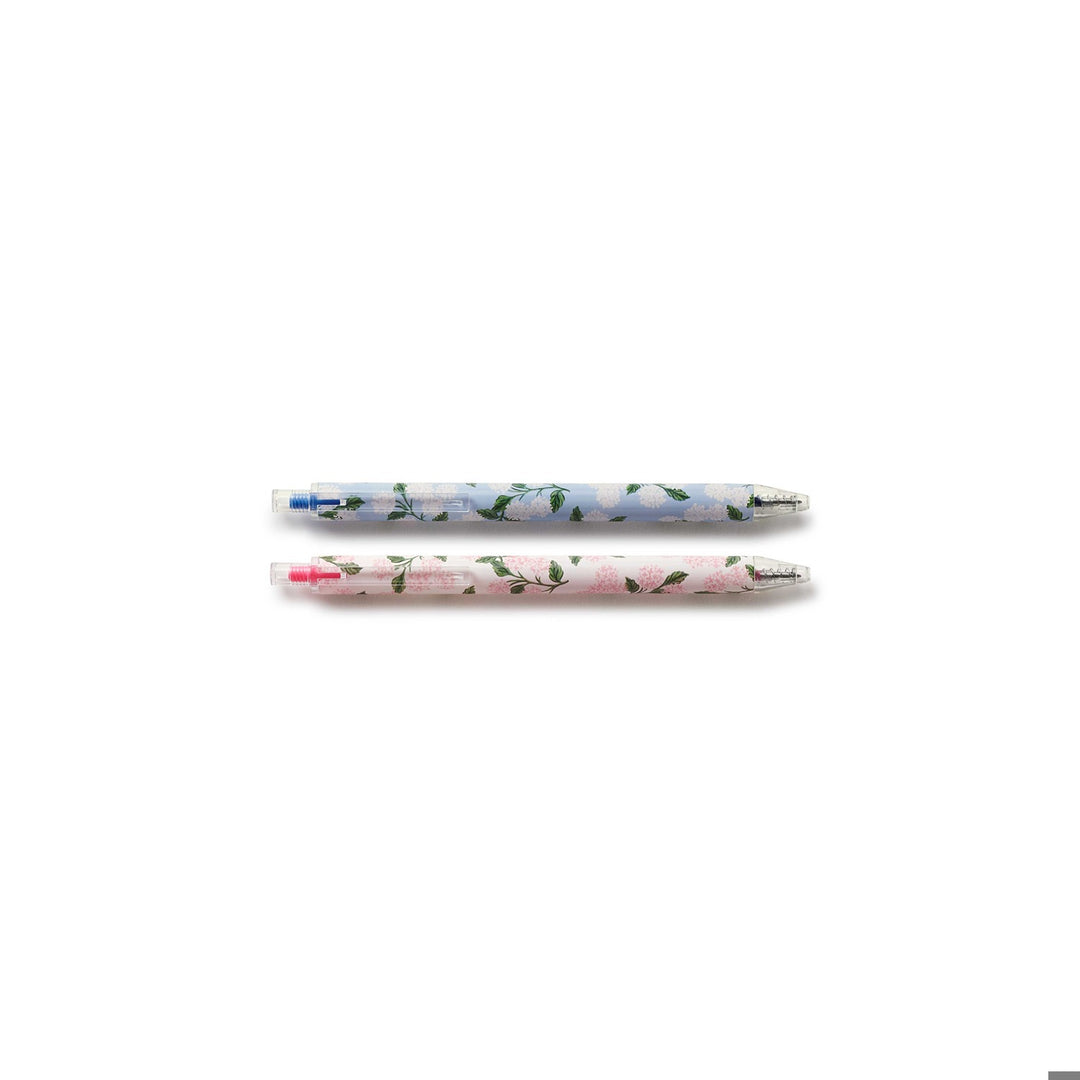 Hydrangea Gel Pen, Set of 2