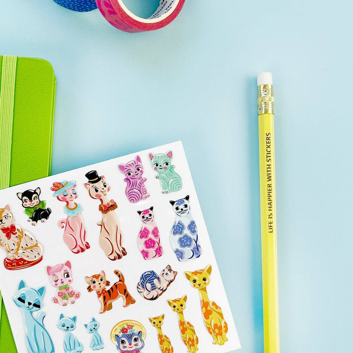 Feline Finery Stickers