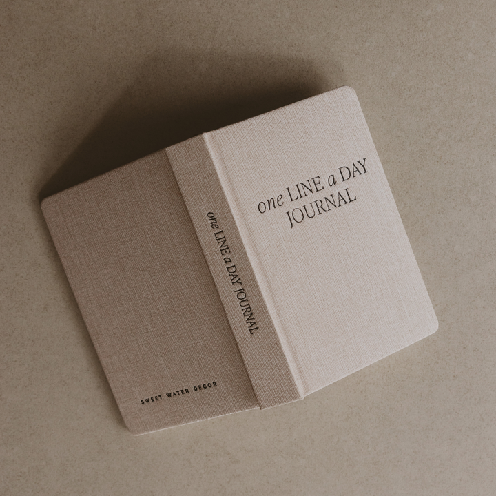 Fabric One Line A Day Journal