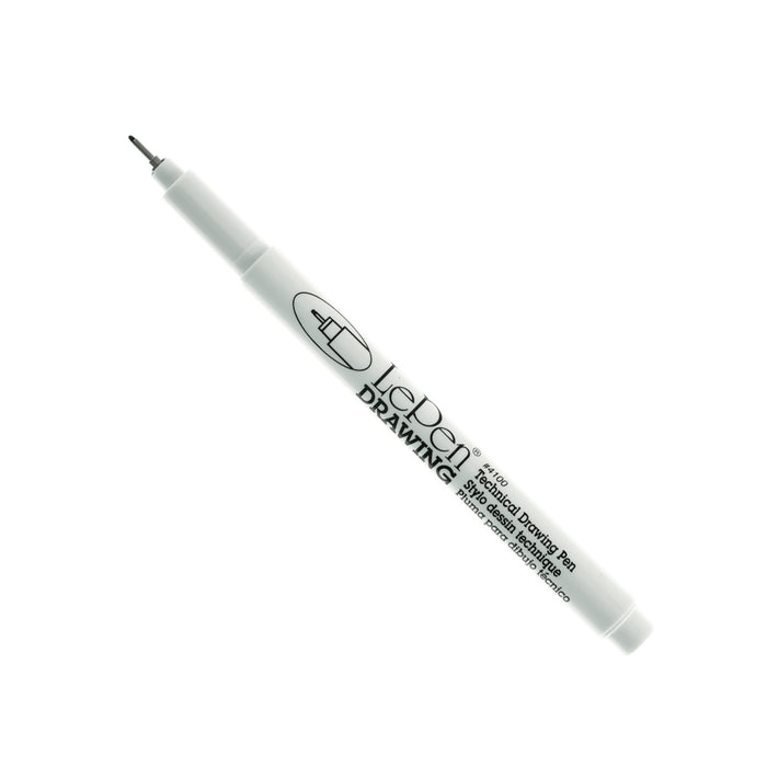 Le Pen Drawing Markers and Brush, 6 Point Sizes