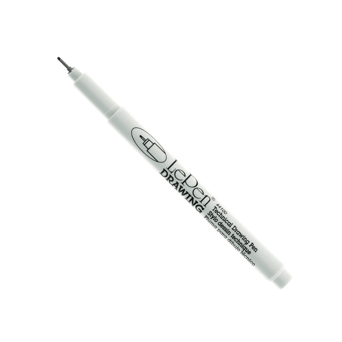 Le Pen Drawing Markers and Brush, 6 Point Sizes