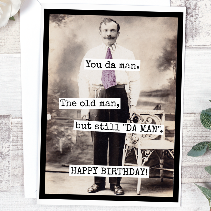 You Da Man Birthday CArd