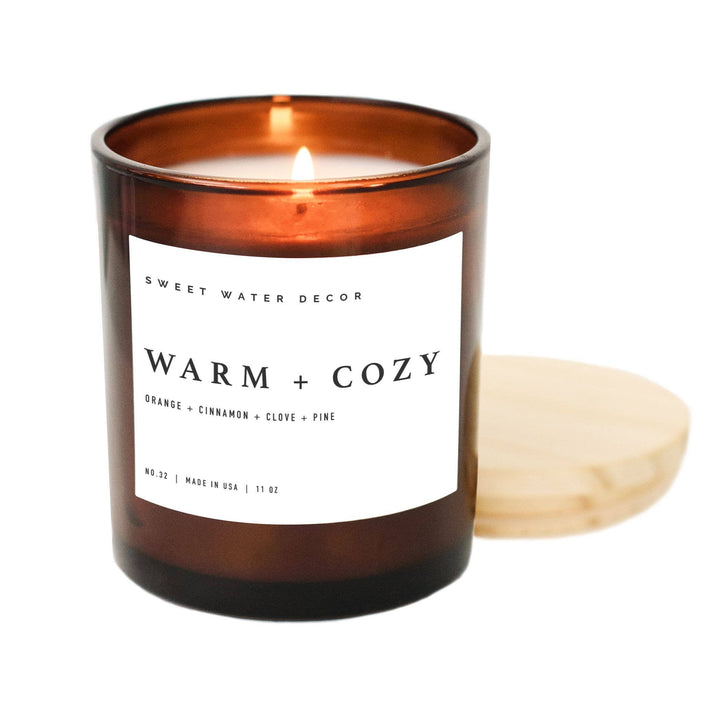 Warm and Cozy Soy Candle, 11 oz