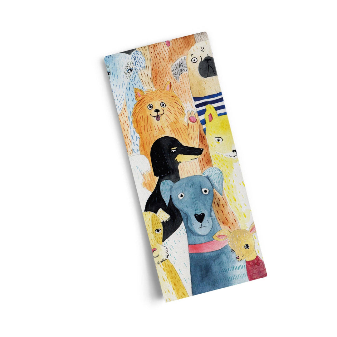 Dog Park Cotton Tea Towel