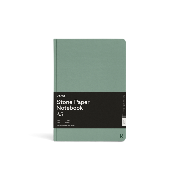 Stone Paper Hardcover Notebook, 3 colors