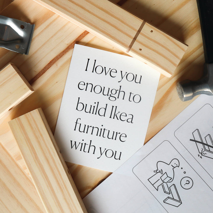 Build Ikea Anniversary Card