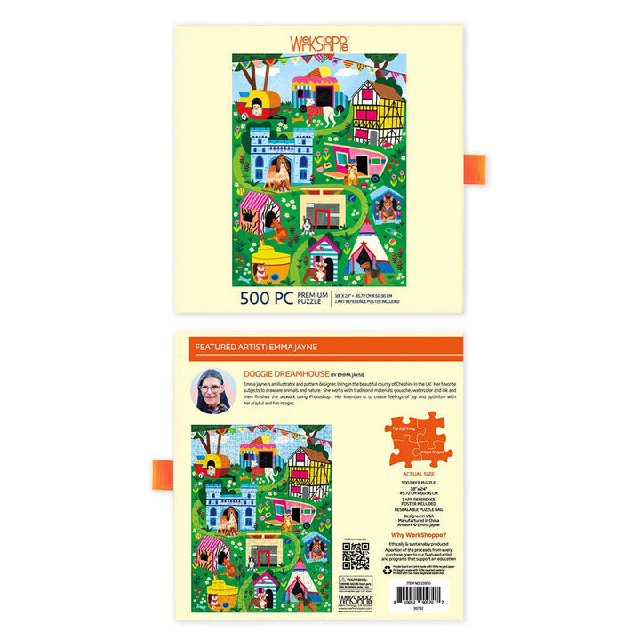 Doggie Dreamhouse Puzzle, 500 Pieces