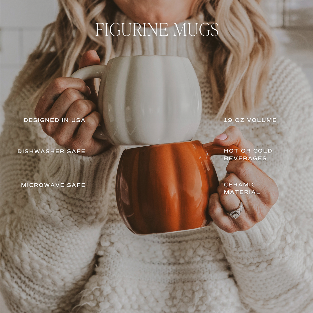 Orange Pumpkin Mug, 19 oz