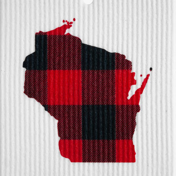 Wisconsin-themed Swedish Wash Towels, 4 styles