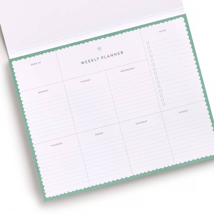 Happy Plaid Weekly Planner