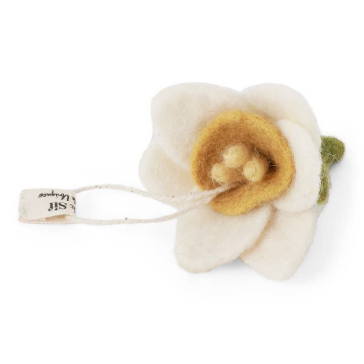 Felt Daffodil Ornament, 3 colors