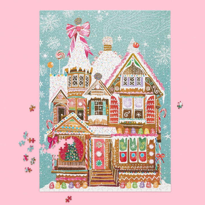 Gingerbread House Puzzle, 1000 Pieces