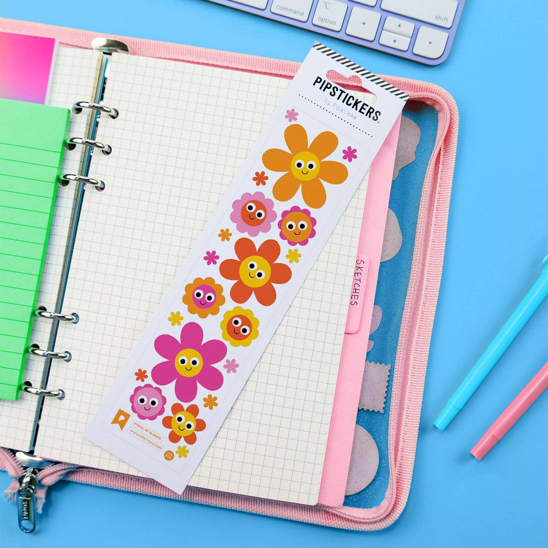 Googly Eyed Eyeful of Blooms Stickers