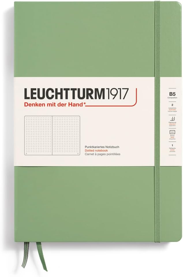 Leuchtturm1917 Hardcover Notebooks, Dotted, 6 colors