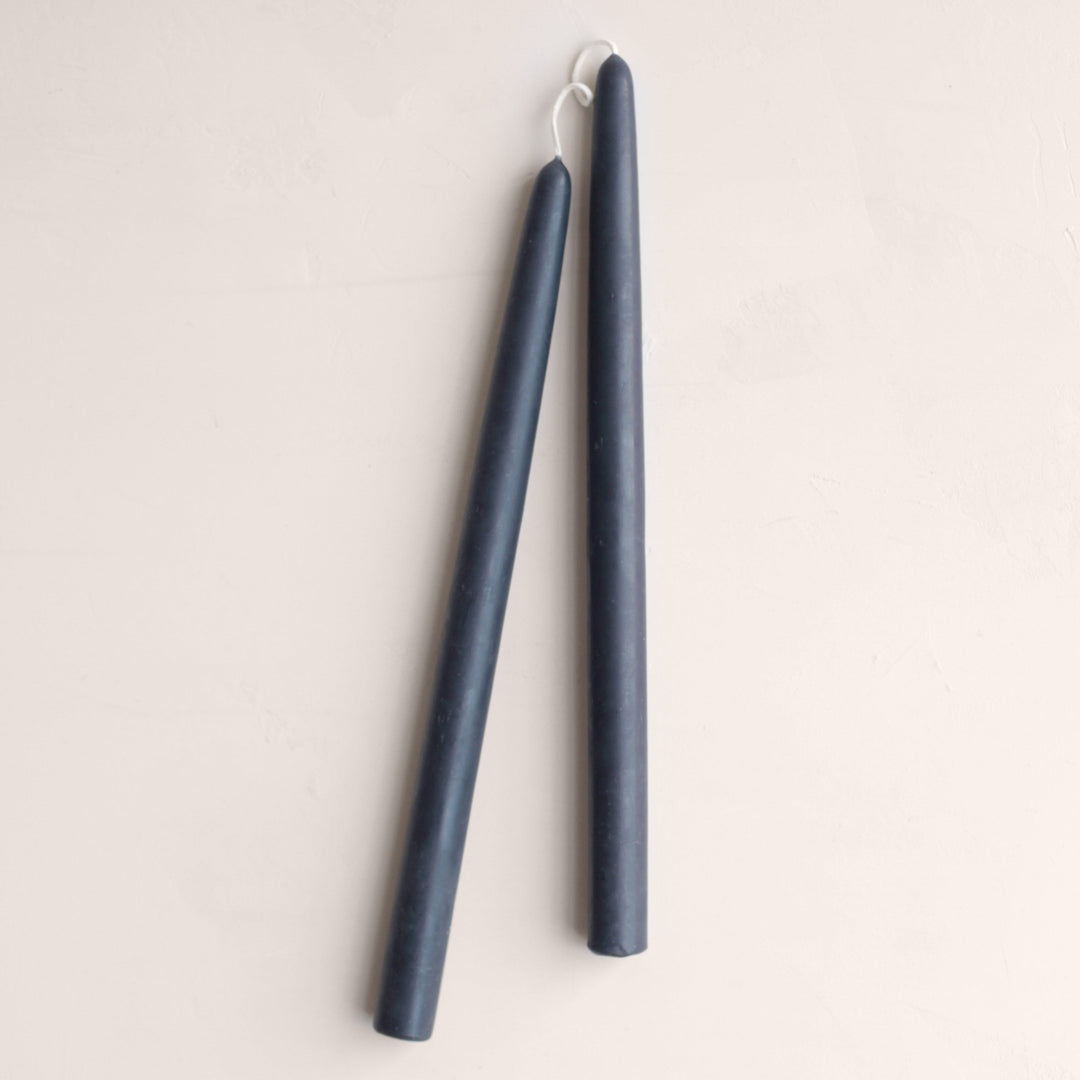Beeswax Handmade Taper Candles, 12", 4 Colors