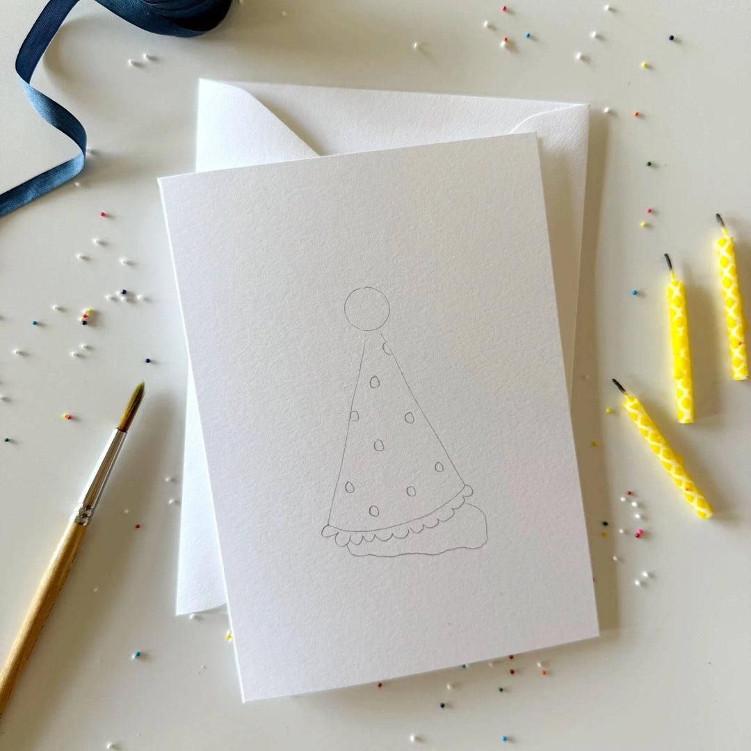 Celebrate Paintable Notecards, Set of 8