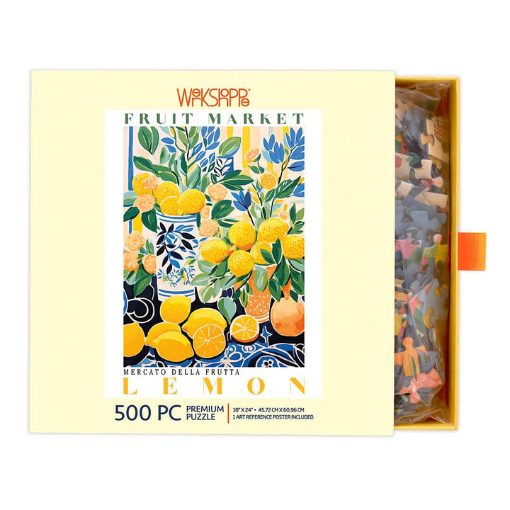 Fruit Market Puzzle, 500 Pieces