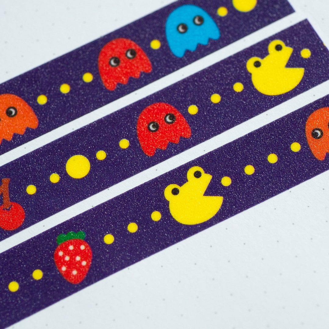 Froggy Arcade Game Glitter Washi Tape
