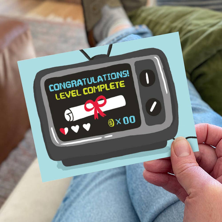 Video Game Graduation Card