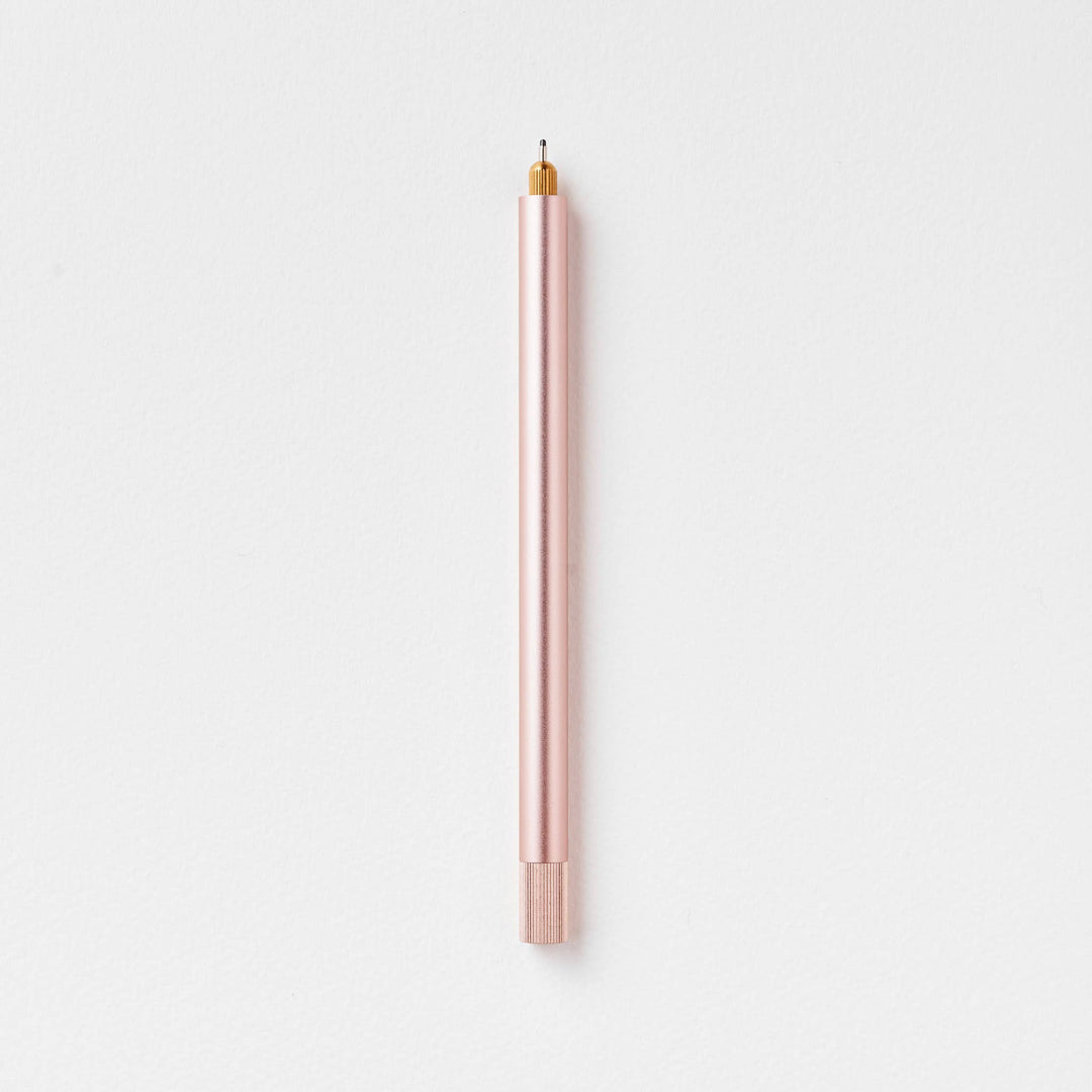 Blush fineline pen.