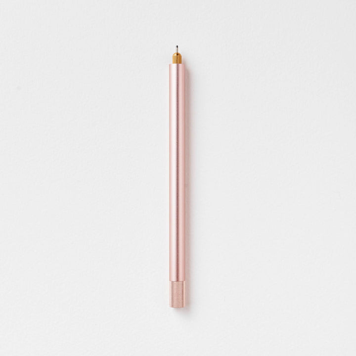 Blush fineline pen.