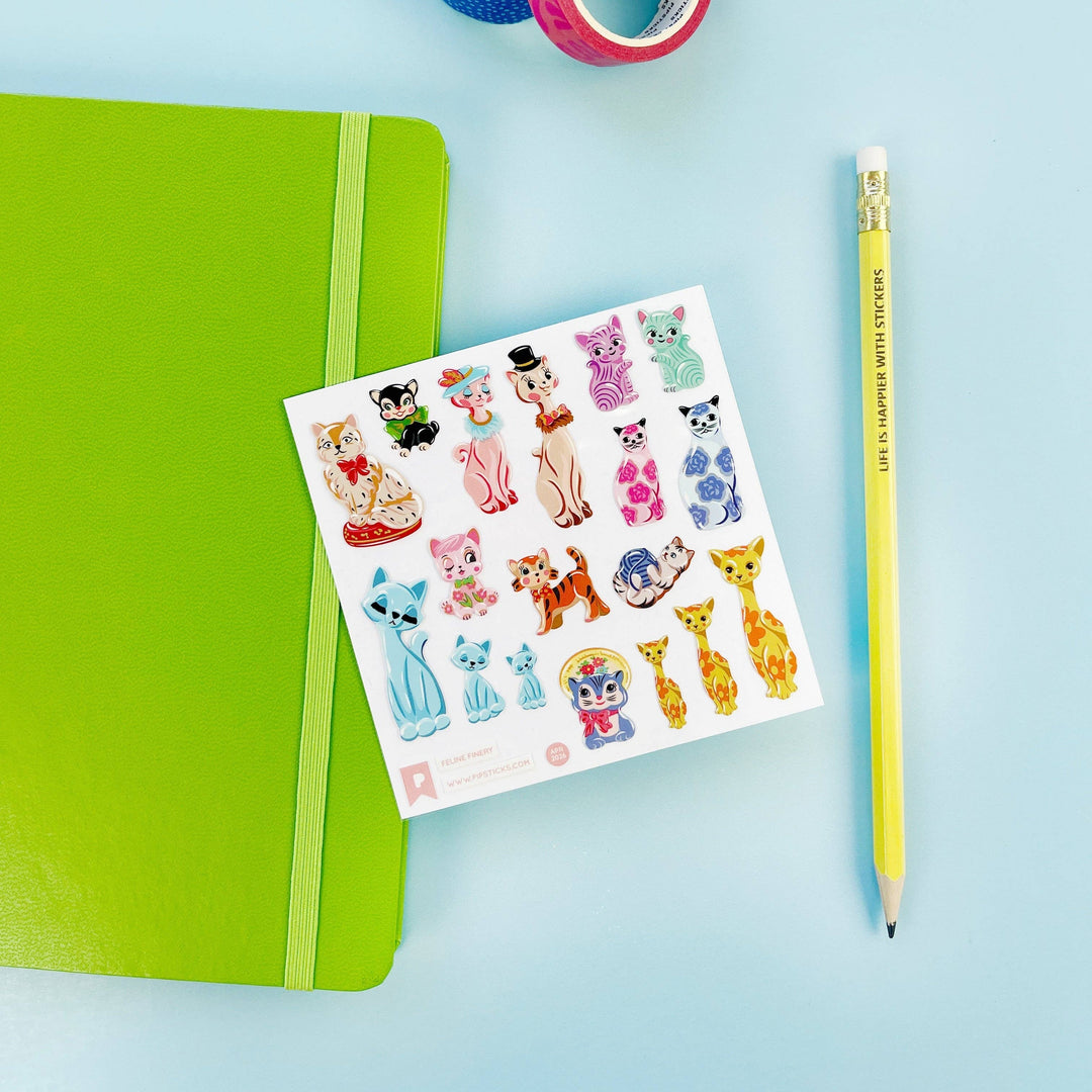 Feline Finery Stickers