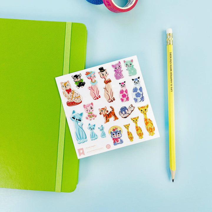 Feline Finery Stickers