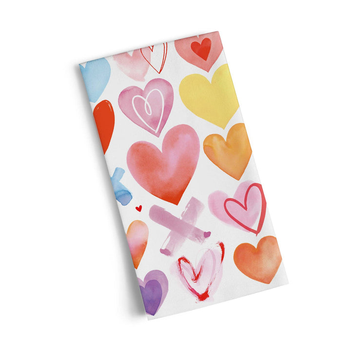 Extra Hearts Tea Towel