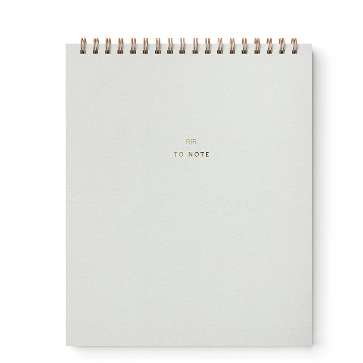 To Note Lined Notebook, 6 Colors