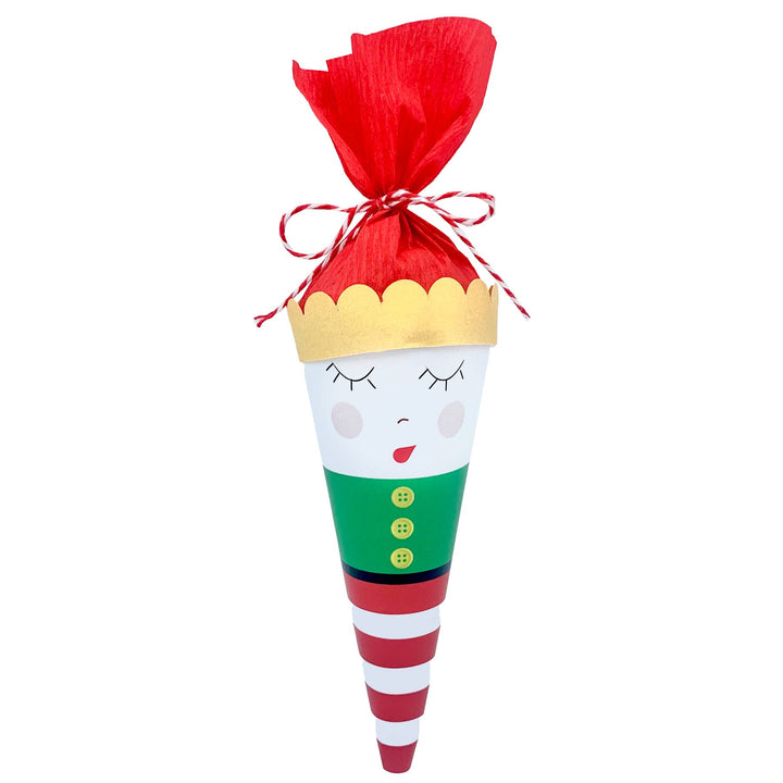 Mini 4" Surprise Cone - Christmas - Elves - Assorted Styles