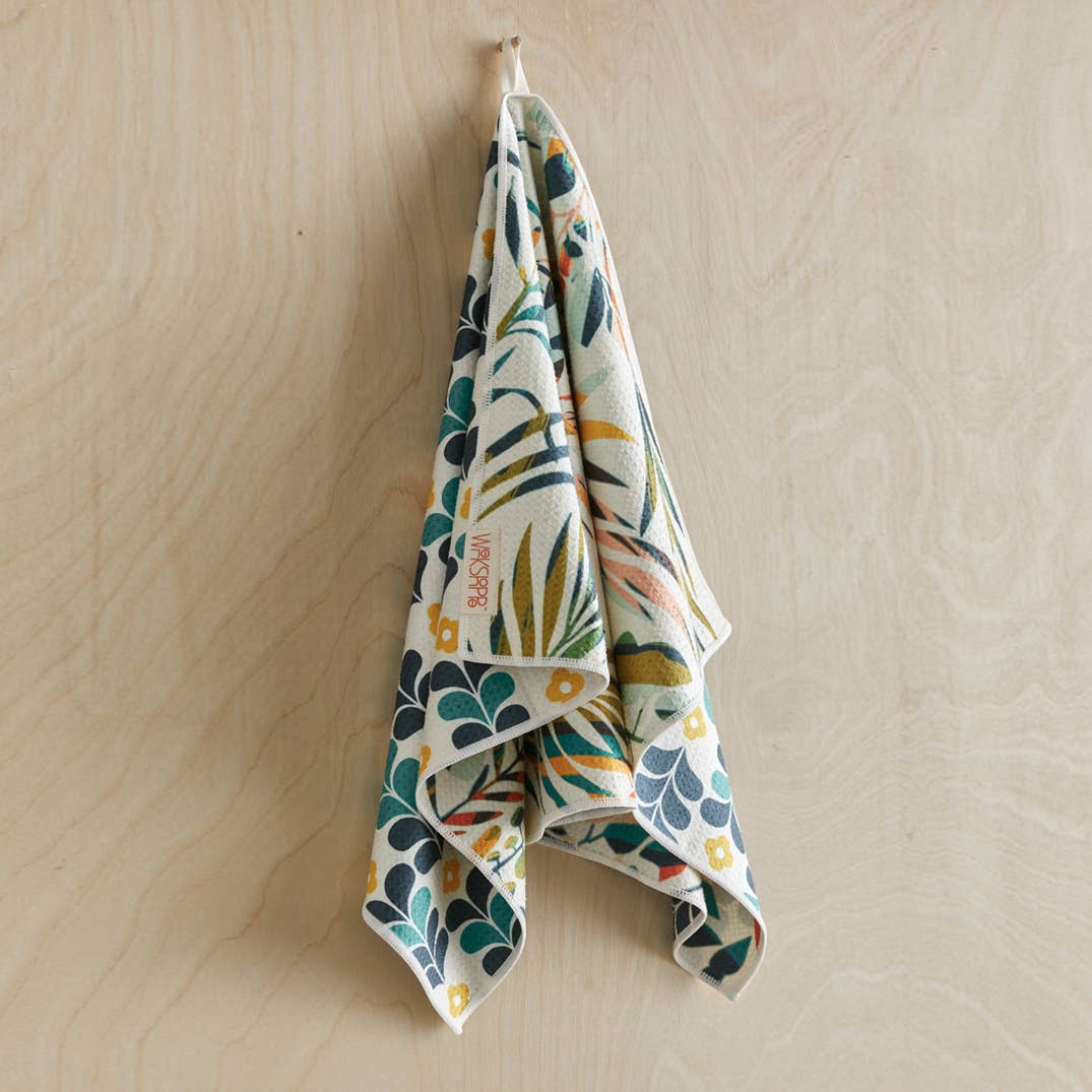 Colorful Leaves Microfiber Dish Towel
