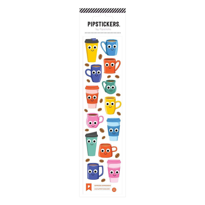 Googly Eyed Espresso Expressions Stickers