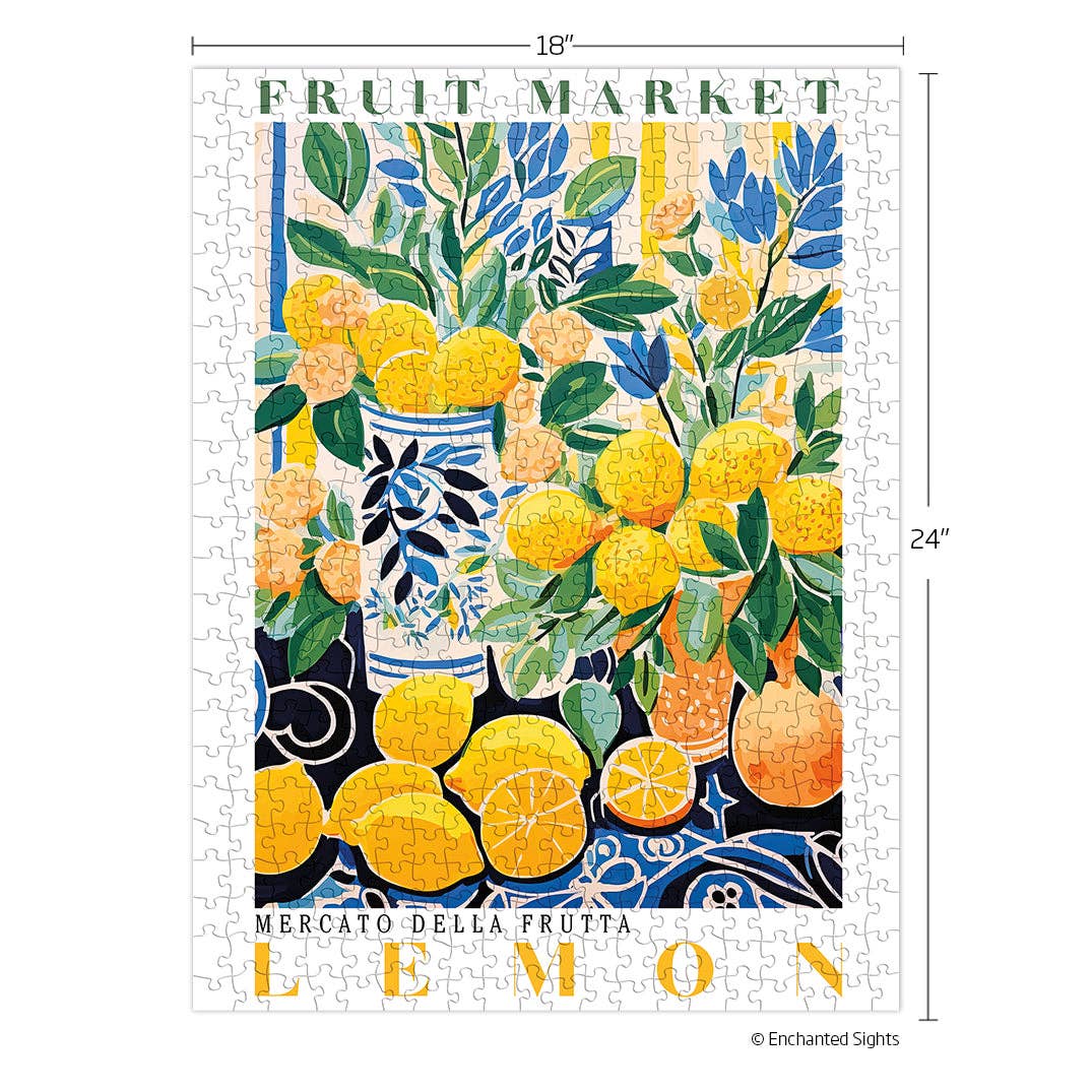 Fruit Market Puzzle, 500 Pieces