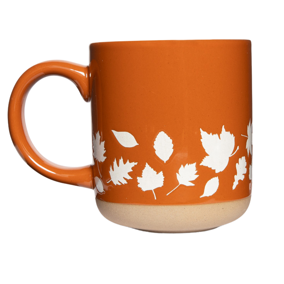Fall Leaves Mug, 14 oz