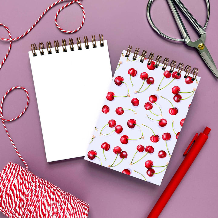 Cherries Mini Notebook