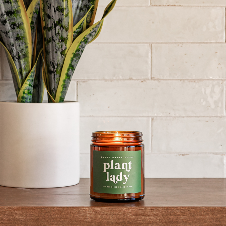 Plant Lady Soy Candle, 9 oz