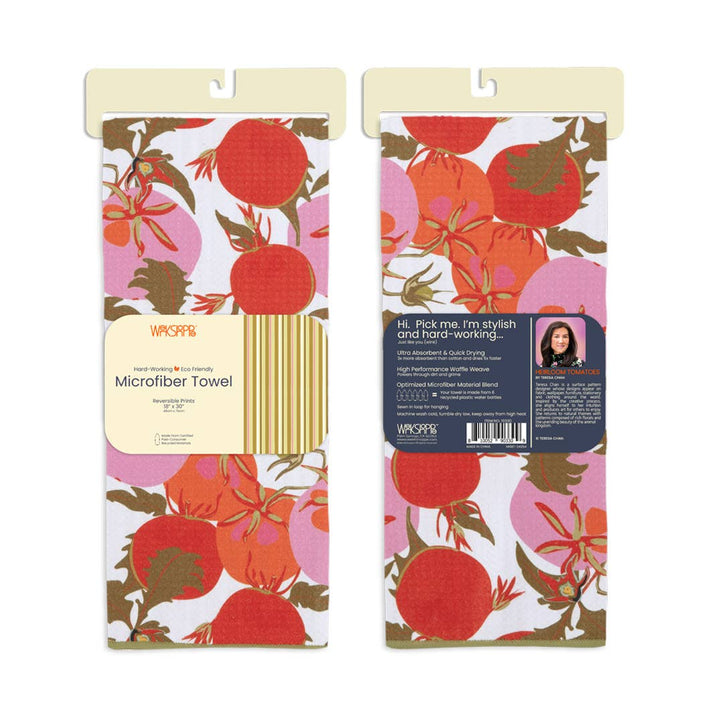 Heirloom Tomatoes Microfiber Dish Towel