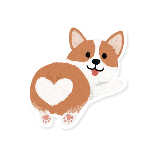 Corgi Butt Sticker