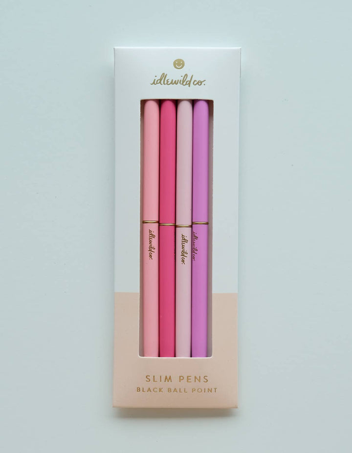 Slim Pen, Set of 4, 5 Colors