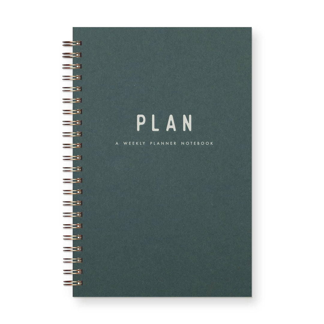 Simple Plan Undated Weekly Planner, 2 colors