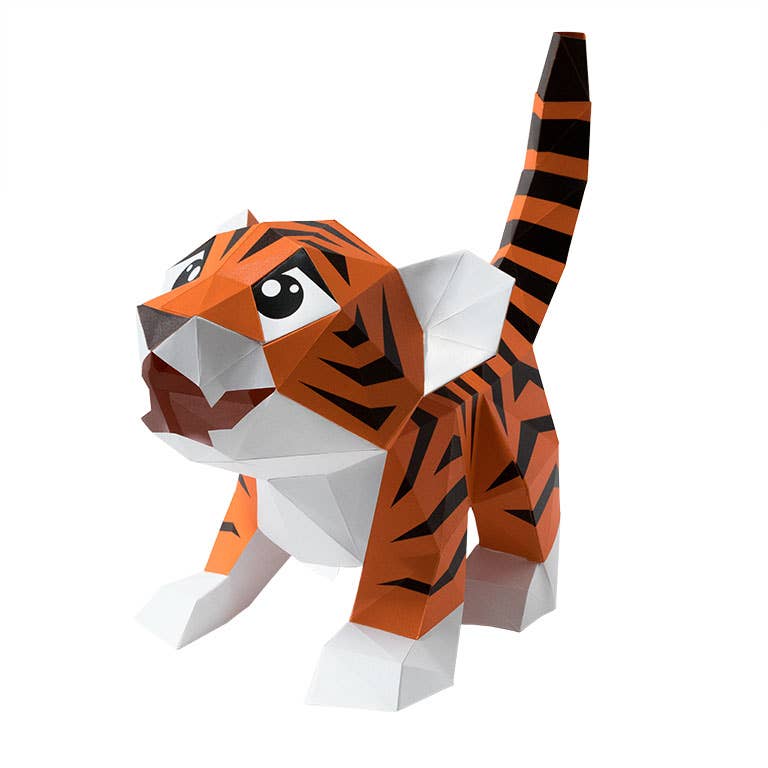 Origami Tiger Cub Craft Kit