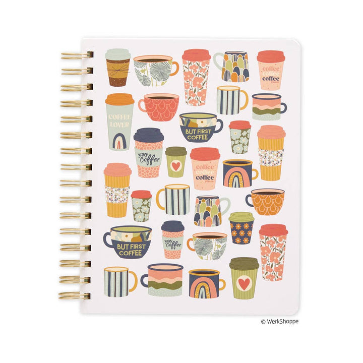 But First Coffee Spiral Notebook