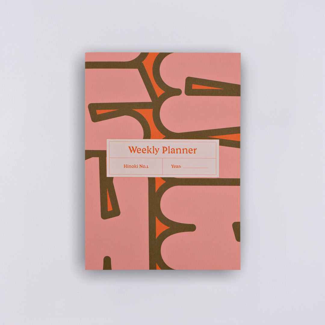 Hinoki  Undated Weekly Planner Book