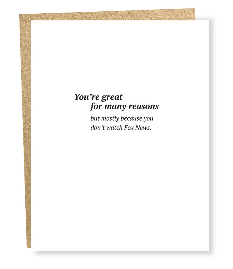 Many Reasons Greeting Card