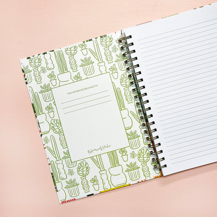 Plants Spiral Notebook