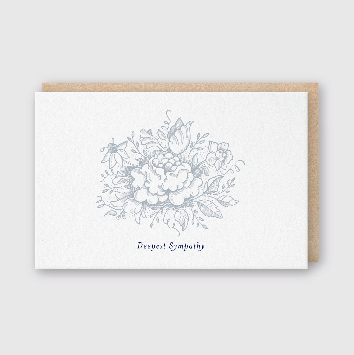 Flower Sympathy Card