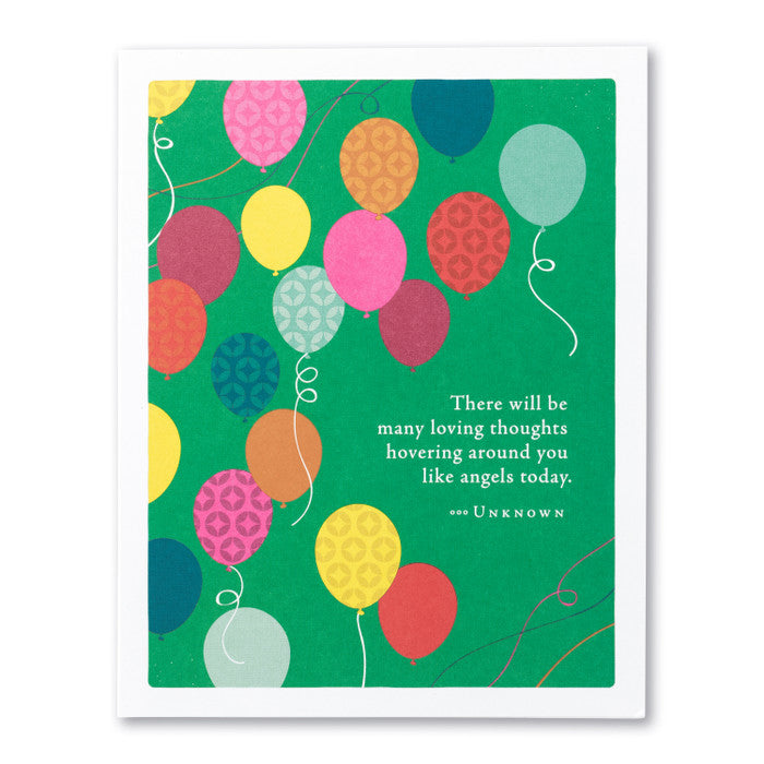 Loving Thoughts Birthday Card