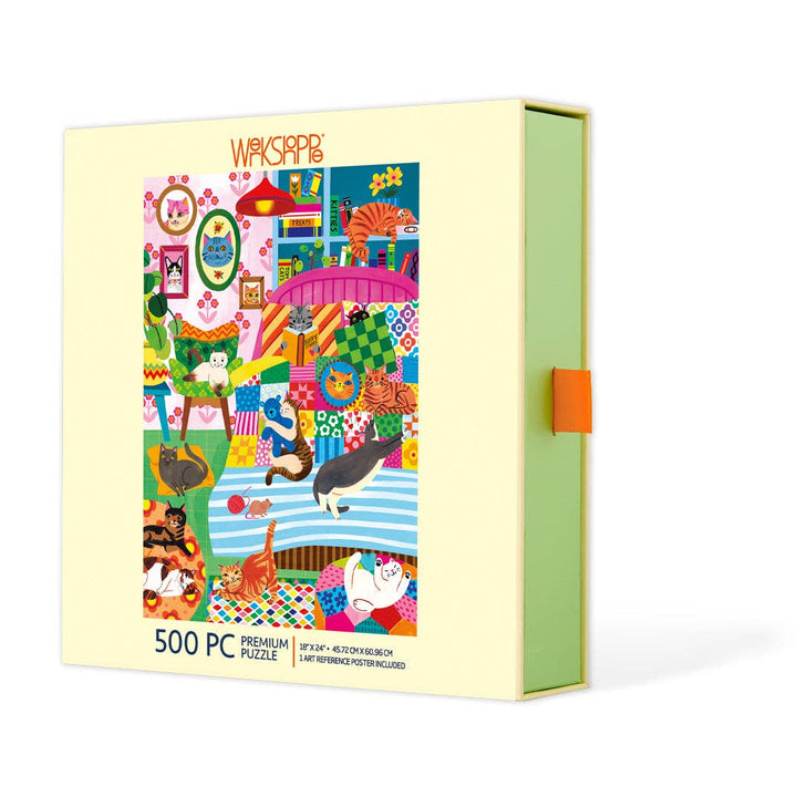 Cat Nap Stories Puzzle, 500 Pieces