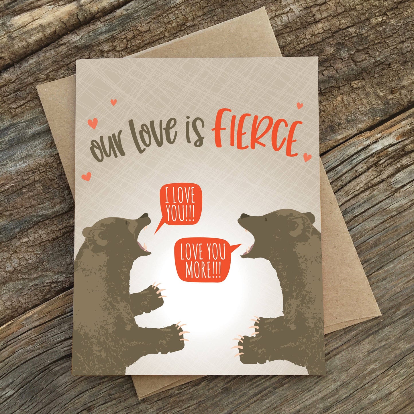 Fierce Love Valentine's Day Card
